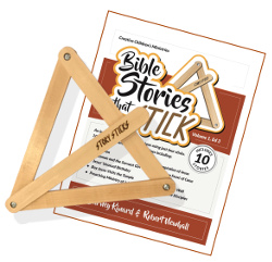 StorySticks with 10 Bible Stories + 3 Bonus Stories