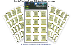 Egglo <i>Bible Verse Stickers</i> (96 pack)