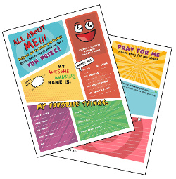All About Me Kid Info PDF