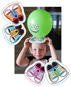 Kidology's Balloon Feet Guest Resource Download