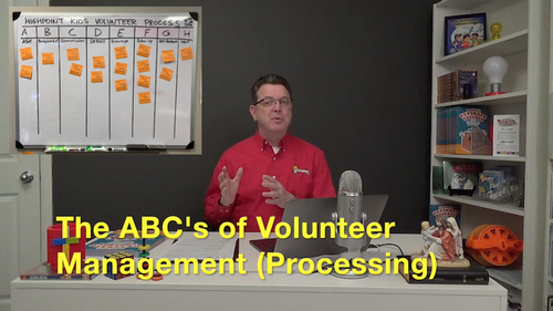 Ministry Management Video #03 - Volunteer Management