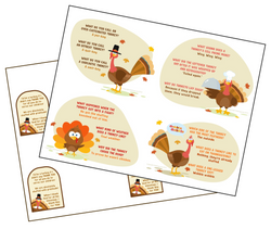 Recruiting Tool: Turkey Jokes Postcards