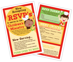 Recruiting Tool: Menu RSVP Download