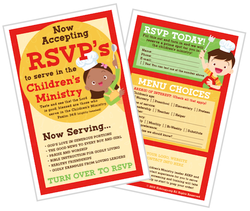 Recruiting Tool: Menu RSVP