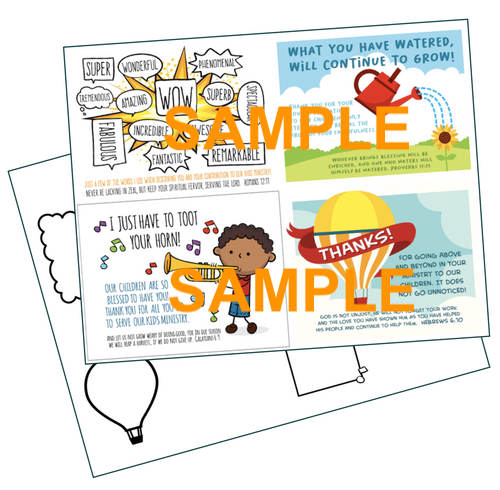 Recruiting Tool: Encouragement Postcards Download