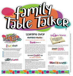 Family Table Talker #01 - Starting Over