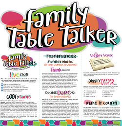 Family Table Talker #11 - Thankfulness