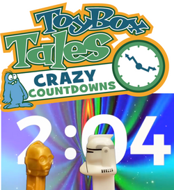 Toybox Tales Crazy Countdown Videos Set #11 - Pez Heads
