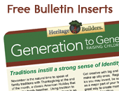 Free Bulletin Inserts