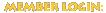 Member Login