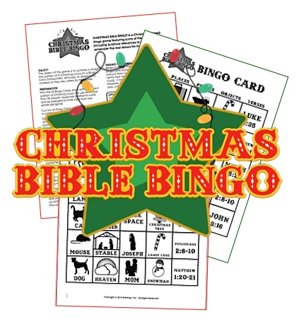 Christmas Bible Bingo
