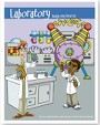 Creative For Kids: <i>Laboratory</i> Background Mural Kit for Wall Stickers