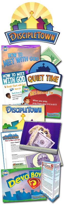 DiscipleTown Kids Church Unit #12: How to Meet with God