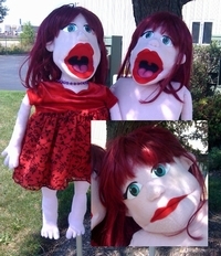 Professional Girl Puppet Set / Half & Full Pair