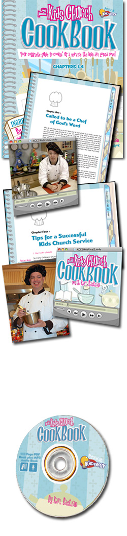 <i>The Kids Church Cookbook</i>: #1 - Called to be a Chef of God's Word