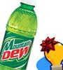 20 oz. Bottle of Mountain Dew - 'This One's On Me' Donation