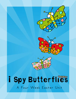 River's Edge <i>I Spy Butterflies</i> Easter Preschool Curriculum Download