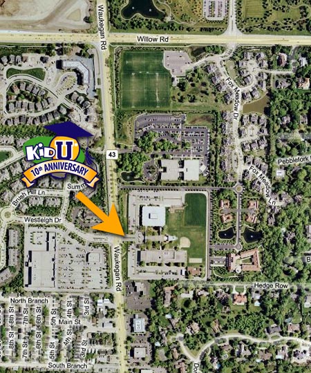 Kidology University Chicago Map