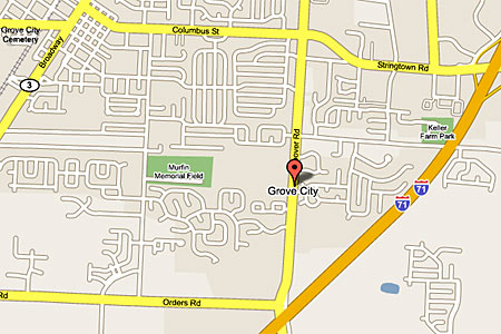 Kidology University Columbus Map