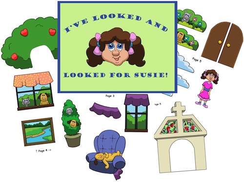 I've Looked and Looked for Susie! Nursery Flipbook