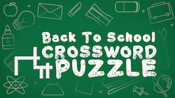 HM Media: Back To School Crossword Puzzle