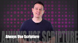 60 Second Teacher Tips with Philip Hahn: Video #01 - Always Use Scripture