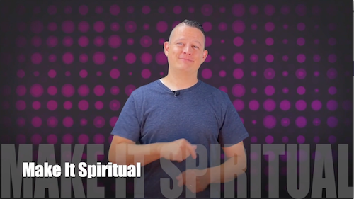 60 Second Teacher Tips with Philip Hahn: Video #10 - Make It Spiritual