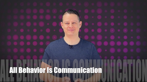 60 Second Teacher Tips with Philip Hahn: Video #13 - All Behavior is Communication