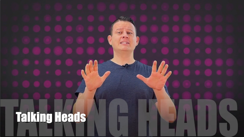 60 Second Teacher Tips with Philip Hahn: Video #15 - Talking Heads