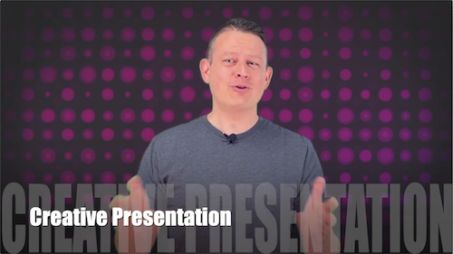 60 Second Teacher Tips with Philip Hahn: Video #18 - Creative Presentation