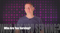 60 Second Teacher Tips with Philip Hahn: Video #24 - Who Are You Serving?