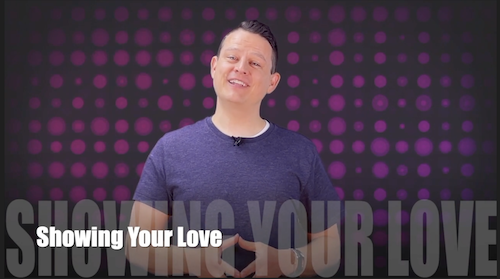 60 Second Teacher Tips with Philip Hahn: Video #05 - Showing Your Love