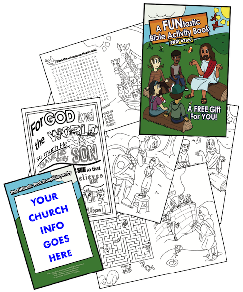 A FUNtastic Bible Activity Book - An Outreach Tool Template