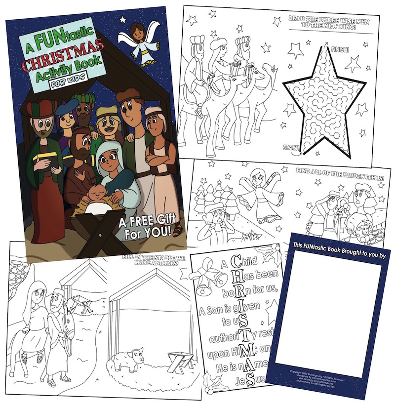 A FUNtastic Christmas Activity Book - An Outreach Tool Template