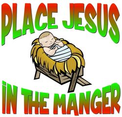 Place Jesus in the Manger Game