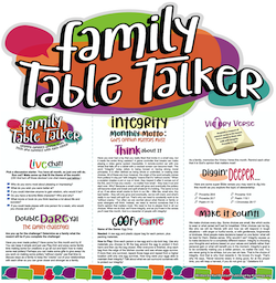 Family Table Talker #45 - Integrity