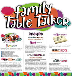 Family Table Talker #13 - Prayer