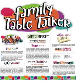 Family Table Talker #23 - Contentment