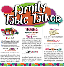 Family Table Talker #38 - Thoughts
