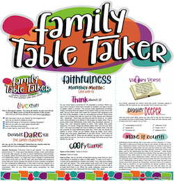 Family Table Talker #43 - Faithfulness