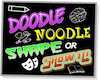 Doodle, Noodle, Shape, or Show It Super Sunday Stand-Alone Lesson Game