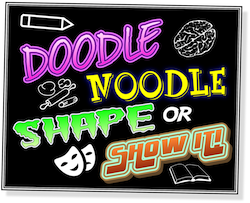 Doodle, Noodle, Shape, or Show It Super Sunday Download