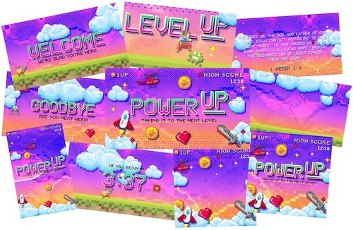 POWER UP Graphics - Series In A Box