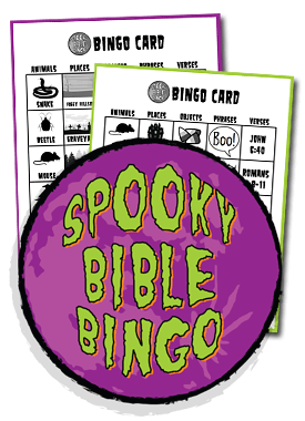 Spooky Bible Bingo Game