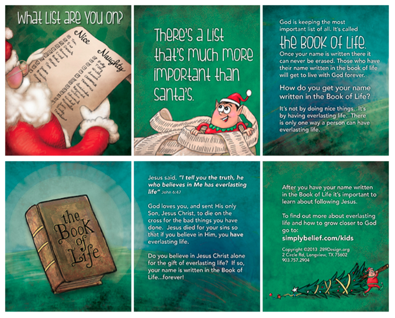 What List Are You On? Christmas Tracts