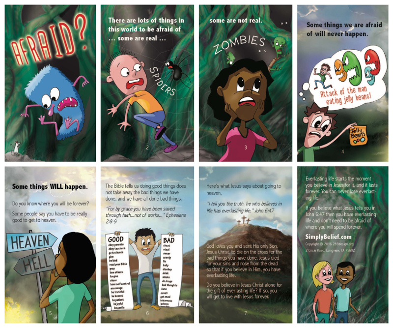 Afraid? Halloween Tracts