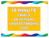 Equipping Fireflies: Ten-minute Family Devotion Cards - Understanding God