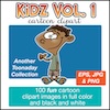 Toonaday Kidz 1 Cartoon Clipart