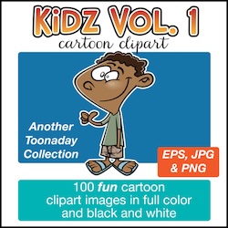 Toonaday Kidz 1 Cartoon Clipart