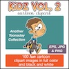 Toonaday Kidz 2 Cartoon Clipart